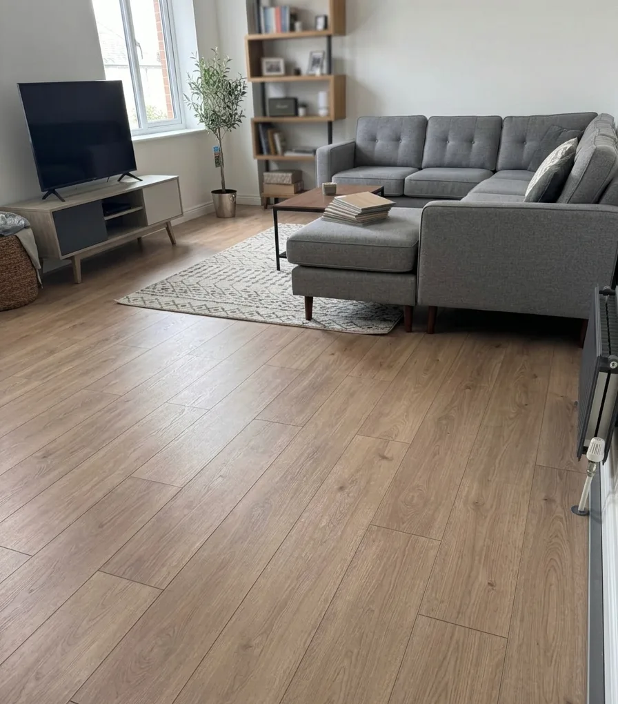 SPC-Klick-Vinyl Dekor Natural Oak, LUX-807